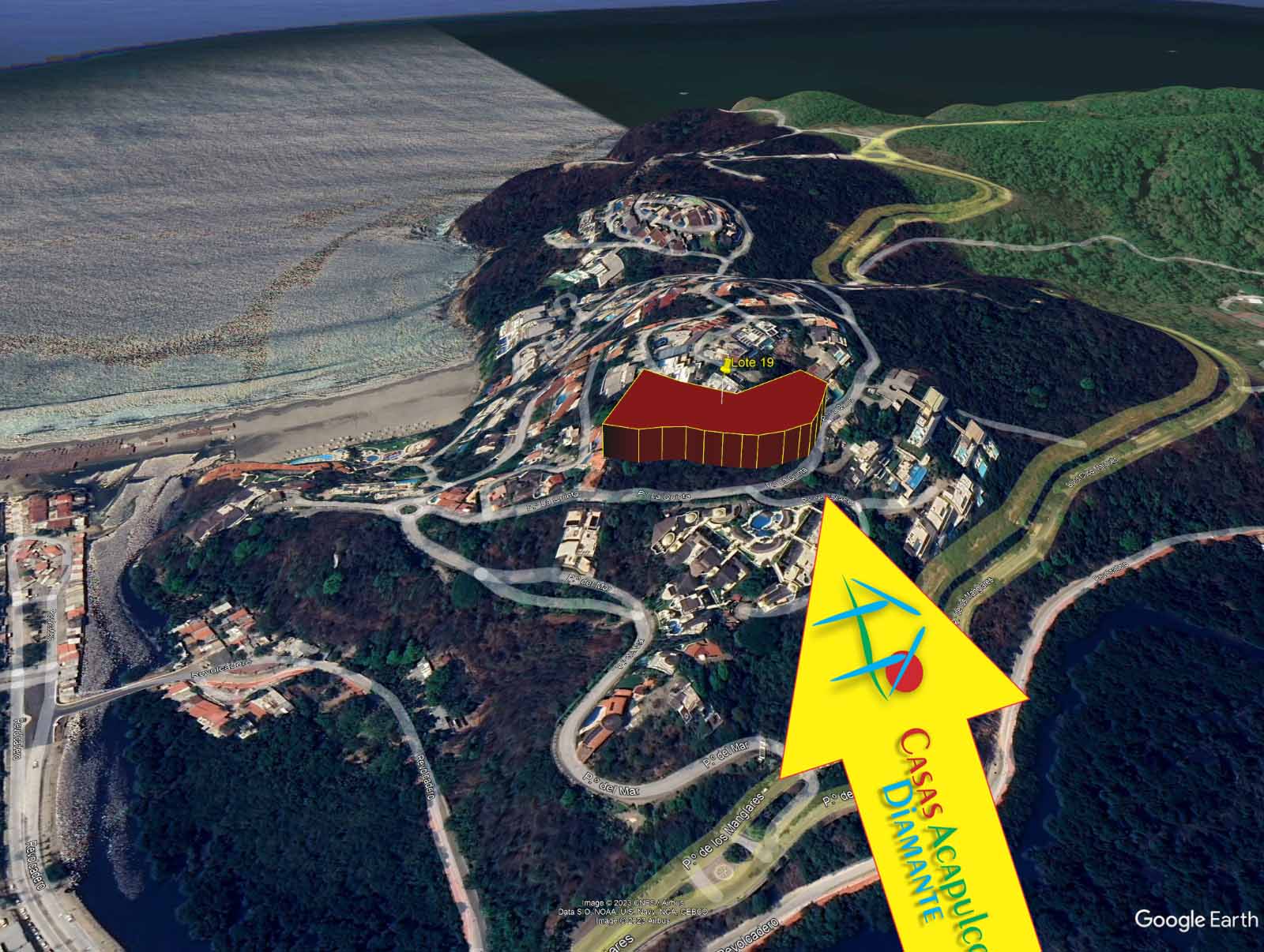 Terreno Real Diamante Lote 19 - Vista aérea 3